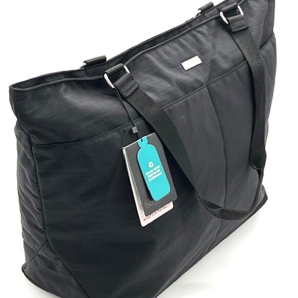 Baggallini Carry-All Travel Tote Bag, Black - NEW - Picture 5 of 13